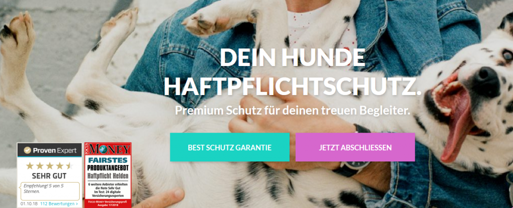 Haftpflicht Helden Hundehaftpflicht Im Vergleich 07/2024 ⇒ Kosten ...